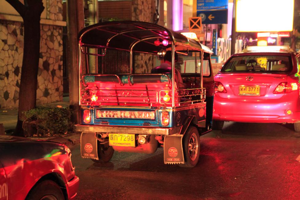 Taxis coloridos